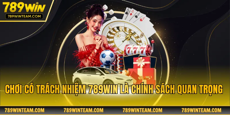 Chơi có trách nhiệm 789win là chính sách quan trọng 